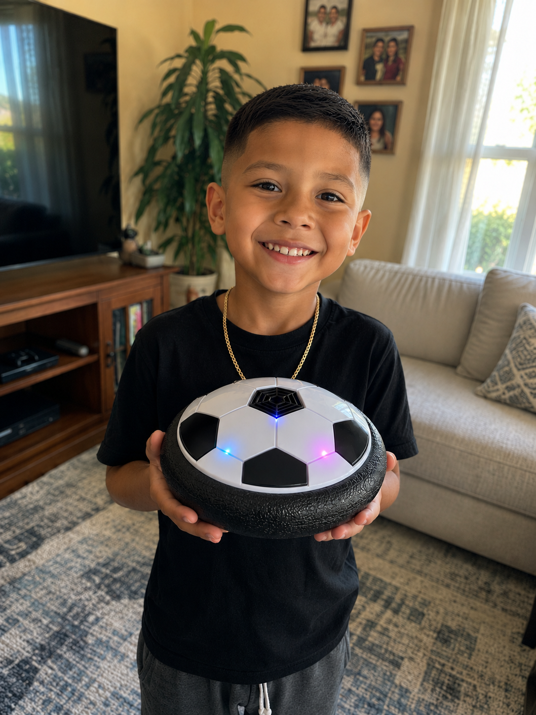 HoverGoal™ The Indoor Soccer Ball That Won't Wreck Your Home