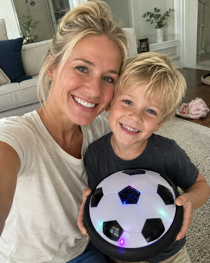 HoverGoal™ The Indoor Soccer Ball That Won't Wreck Your Home